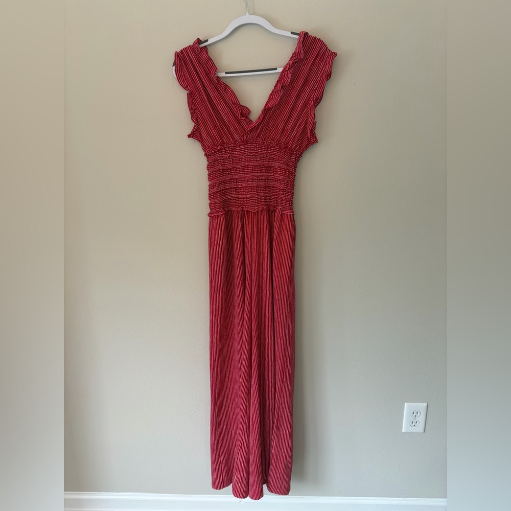 Red Jumpsuit | Max Studio